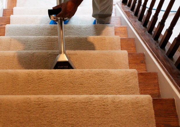 carpet stairs cleaning