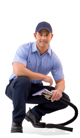 upholstery cleaning technician